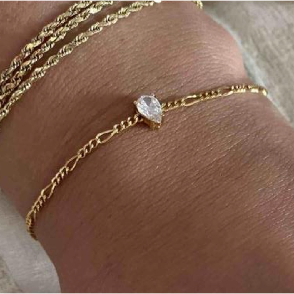 NWOT Lucca Chain Link Bracelet